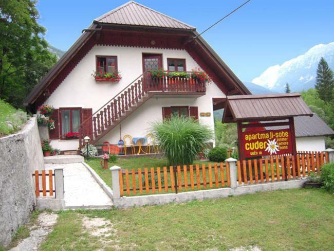 Apartmaji In Sobe Cuder Soca Exterior photo